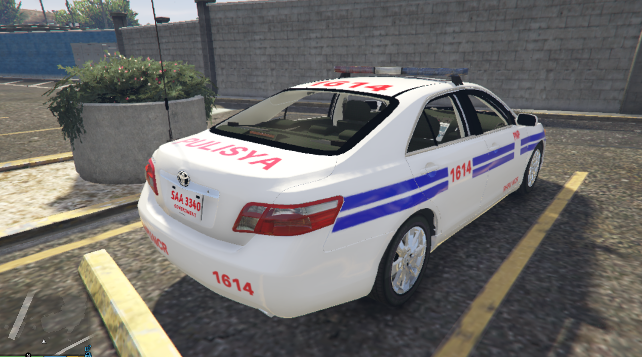 Pulisya PNP RHPU NCR Toyota Camry 2007 GTA 5 Mods